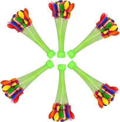 JAMBOREE Solid Holi Bunch Water Balloon Bunch of Balloon Magic Water Balloon Party 222 Pcs Magic Balloon