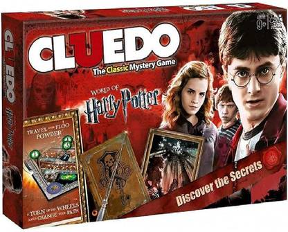 ZERONTE Harry Potter Cluedo Mystery Board Game, Classic Mystery Board Game Party & Fun Strategy & War Board Game