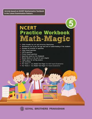 Goyal Brothers Prakashan NCERT Practice Workbook Math Magic For Class 5  - NCERT Practice Workbook Math Magic For Class 5