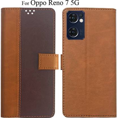 MAXSHOPY Flip Cover for Oppo Reno 7 5G