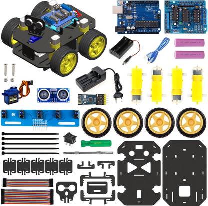 SunRobotics Cligo Smart 4WD Wireless DIY Robotics Car Kit Electronic Components Electronic Hobby Kit