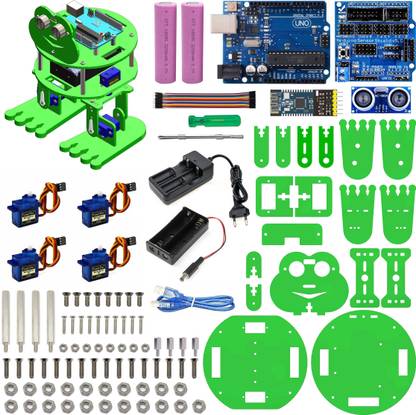 SunRobotics Frog Robot DIY 4DOF Arduino Uno Based Robotics Kit Android APP Control Electronic Components Electronic Hobby Kit