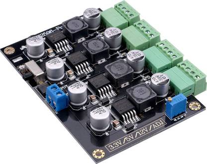 TRUSTECH DC Buck Converter 5V-40V to 3.3V/5V/12V DC-DC Step Down Voltage Regulator Electronic Components Electronic Hobby Kit