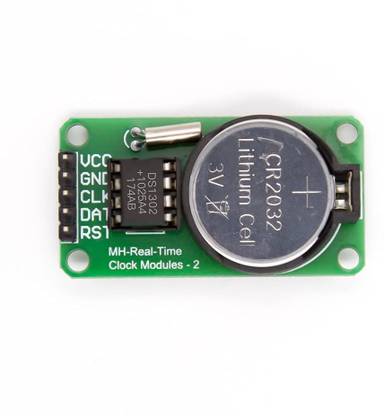 TRUSTECH DS1302 RTC Real Time Clock Module with Battery Electronic Components Electronic Hobby Kit