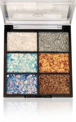 COLORS QUEEN Moon Star Eyes , Face & Body Glitter Eyeshadow Palette 15 g