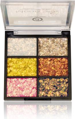 COLORS QUEEN Moon Star Eyes , Face & Body Glitter Eyeshadow Palette 15 g