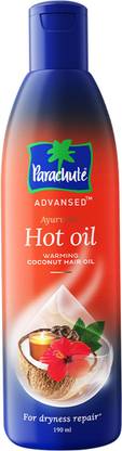 Parachute Advansed Ayurvedic Hot Oil, Warming Hair Oil