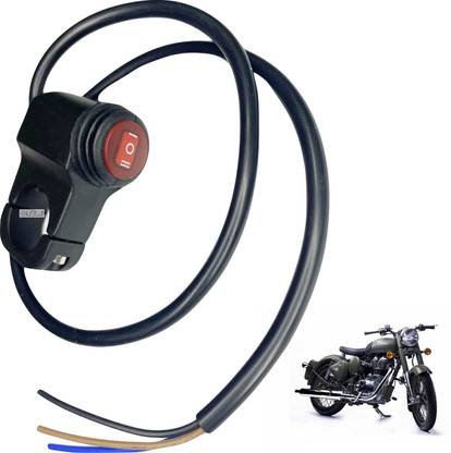 Dhe Best Bike Fog Lamp/Head Handlebar Mount 2 Way Switch for Battle Green Handle Bar