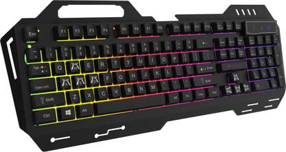 Wings GRIND100 Wired USB Standard Gaming Keyboard Compatible with Desktop, Laptop, Mac