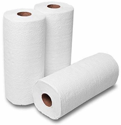 NATURE SKY Extra Soft and Extra Thick, Kitchen Tissue Paper Roll, 4 Ply Pack of 3