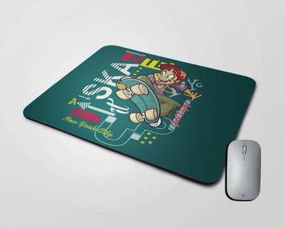 BLISSart Mousepad For Laptops Computer Gaming Mouse Pad HD Printed-NYC Anime Skater Boy Non Slip Base Mousepad