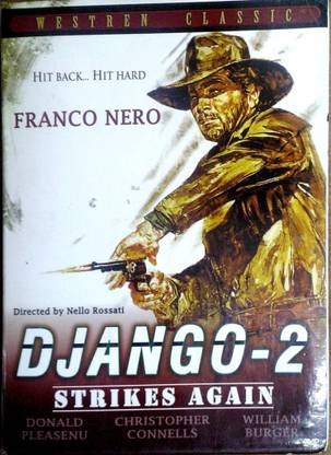 Django-2 Strikes Again, DVD , ENGLISH MOVIE, BLOCKBUSTER , WESTERN CLASSIC