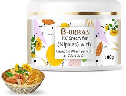 B-Urban NC Cream For Cracked Or Sore Nipples Best For Breastfeeding Moms Paraben Organic Nipple Cream