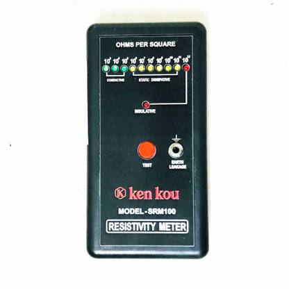 Ken Kou SRM100 ESD Surface Resistivity Meter Multi-Range Ohmmeter