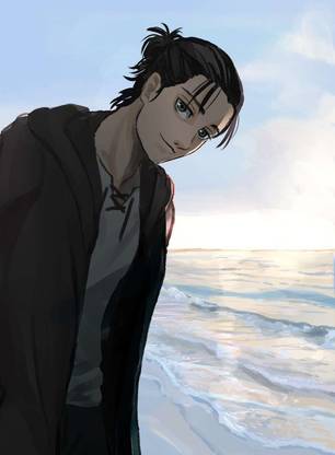 Eren Jaeger Attack On Titan Anime Series Matte Finish Poster Paper Print