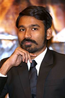Indian Actor Dhanush Multicolour Photo Paper Print Poster Photographic Paper Photographic Paper
