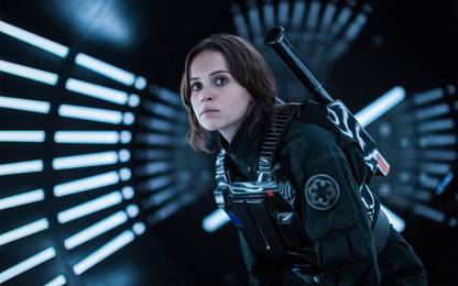 Felicity Jones Rogue One A Star Wars Story ON FINE ART PAPER HD QUALITY WALLPAPER POSTER Fine Art Print