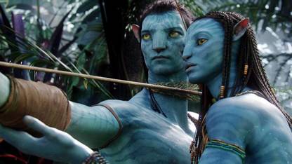 Movie Avatar Pandora Neytiri ON FINE ART PAPER HD QUALITY WALLPAPER POSTER Fine Art Print