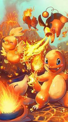 Pokemon Poster for Wall |All Pokemon Character A3 Posters for Room Photographic Print (12 X 18 inch, Rolled) Photographic Paper