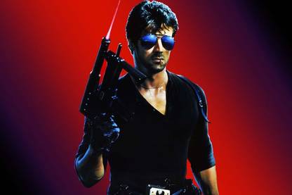 Sylvester Stallone ON GOOD QUALITY HD QUALITY WALLPAPER POSTER Fine Art Print