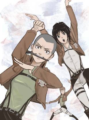 Attack On Titan Anime Series Matte Finish Poster Paper Print