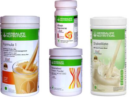 HERBALIFE FORMULAORANGE PROTIEN POWDER 200 AFRESH ENERGY DRINK CINNAMON SHAKEMATE MILK 500 Whey Protein