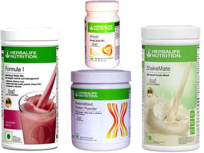 HERBALIFE FORMULA 1 ROSE KHEER PROTIEN 200 AFRESH ENERGY DRINK LEMON SHAKEMATE MILK 500 Protein Shake