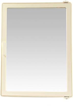 Epraiser ABS Unbreakable Z-S 115 Bathroom Full Mirror Single Door Cabinet With Storage Chest / Shelves 5 inches Deep ,16"X5"X12" Plastic Wall Shelf