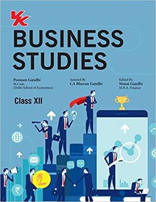 Business Studies (By- Poonam Gandhi) CBSE Class 12 Book (For 2023 Exam)