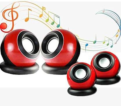TERABYTE 008 Clarion USB 2.0 Mini Speaker For Laptop And Desktop 3.5 mm Jack 2 W Laptop/Desktop Speaker
