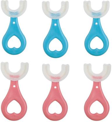 CMART Children Kids U Shape Toothbrush Extra Soft Toothbrush