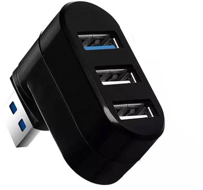 REC Trade USB 3.0 + 2.0 3 Port Hub, USB 3.0 High Speed ??Rotate Adapter U Disk Reader Splitter 3 Ports USB. (RTT-HUB-0221) USB Hub