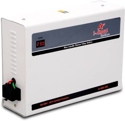 Akshaya i-Smart 4kva Elegant Digital Double Booster Voltage Stabilizer Used Upto 1.5 Ton Inverter AC, Split (150 V to 270 V)