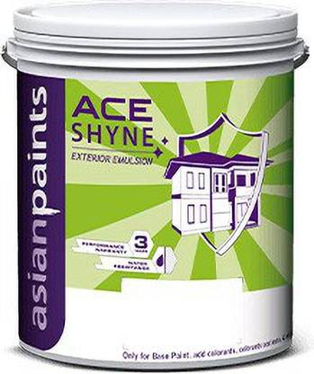 Asian Paints Ace Shine 4L White Emulsion Wall Paint