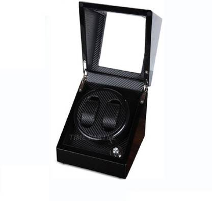 Medetai 2+0 Watch Winder Automatic Rotation Watch Storage Display Case Box Slient Motor Wristwatch Boxes WATCH WINDER 2160 Watch Winder