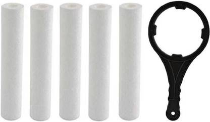 cm enterprises CM 5 Spun Filter for RO Purifiers with Single Spanner Wound Filter Cartridge