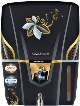 Aquafresh Audi BLACK COPPER+ALKALINE+RO+UV+TDS AUTOMATIC ELECTRICAL HOME WATER PURIFIER 12 L RO + UV + UF + TDS Water Purifier
