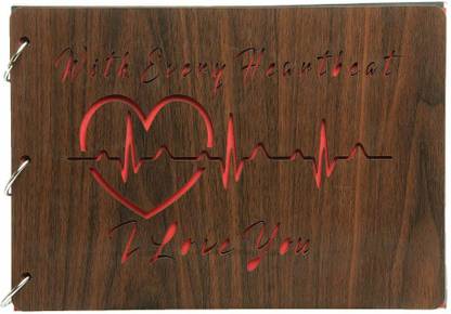 PRAKHARASOC Prakhar art With Every Heartbeat Album (Photo Size Supported: 2 x 4 inches) Album