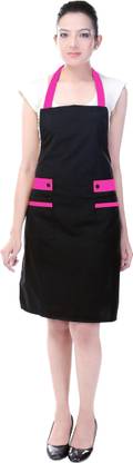 WITH U Decors Polyester Home Use Apron - Free Size