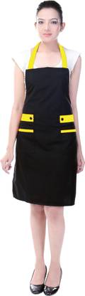 WITH U Decors Polyester Home Use Apron - Free Size