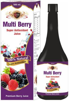 unitecare Multi Berry Super Antioxidants Juice Energy, Builds Immunity, Detoxifier -500 ML