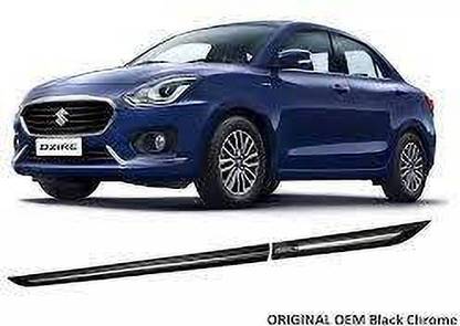 CARSHADE MARUTI SUZUKI DZIRE 2017 MODEL SIDE BEADING WITH CHROME Car Beading Roll For Door