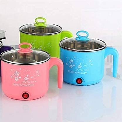 MAITRI ENTERPRISE 1.5 L Multi Cooker Kettle with Concealed Base Multifunction Cooking Pot Egg Cooker