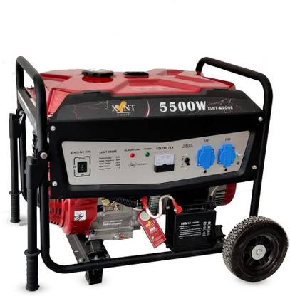 XLNT 6500E -5000W PORTABLE PETROL GENERATOR (SELF START MODEL) with TROLLEY WHEEL 5000 W 6500 Electric Generator