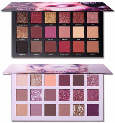 MY TYA 36 Colors Matte Shimmer Highly Pigmented EyeShadow for Girls The Black Magic 36 g