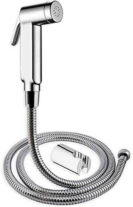 kohinoor korum CP HEALTH FAUCET ACRO WITH CP SHOWER TUBE & HOOK Faucet Set