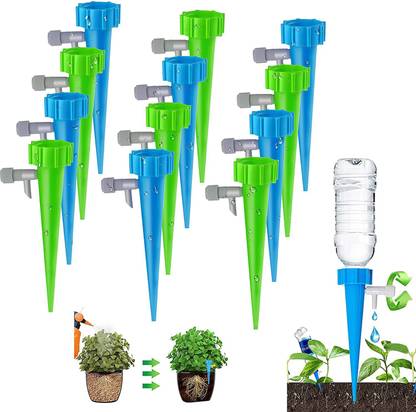 LAVNIK Automatic Drip Irrigation kit for Garden Plants with Slow Release Control Valve Garden Tool Kit