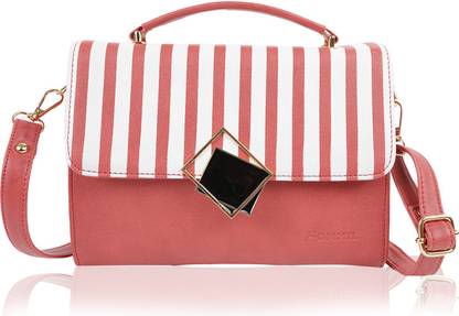 Women Pink Satchel
