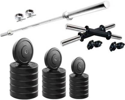 STARX 30 kg PVC weight with 5ft rod Home Gym Combo