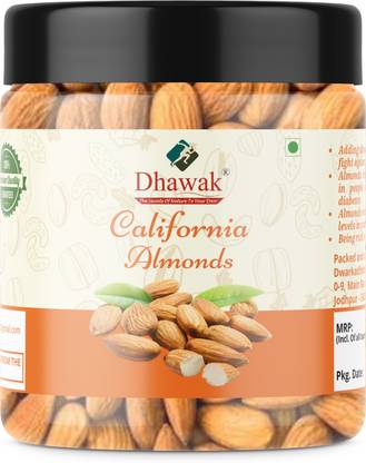 Dhawak California Almond California Badam Giri American Almonds Dry Fruit Badam Almonds